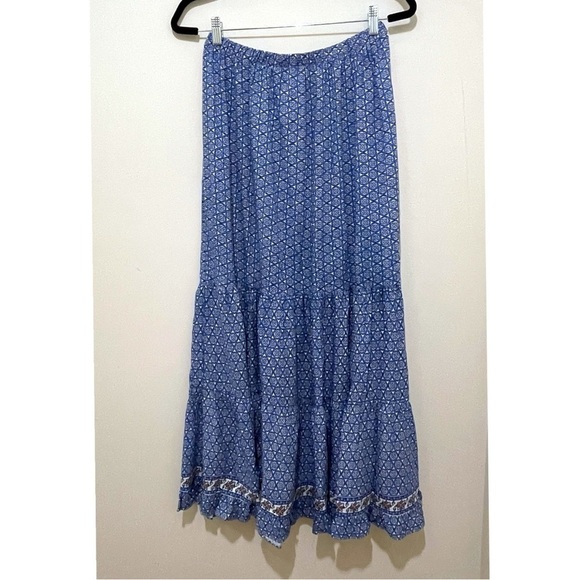 NWT Max Studio London Skirt, Medium $195 Cottagecore Prarie Boho - Picture 8 of 15